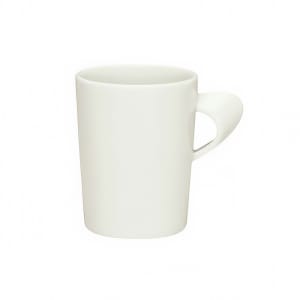 024-9355275 8 1/4 oz Porcelain Cup - Creative Complements Pattern, White