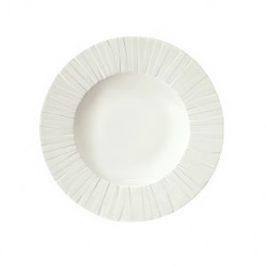 024-9360174 8 1/4 oz Round Porcelain Soup Bowl - Character Pattern, White