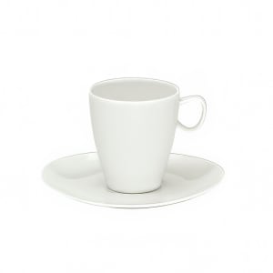 024-9396909 5 1/2" Round Saucer, Porcelain, Schonwald, Continental White