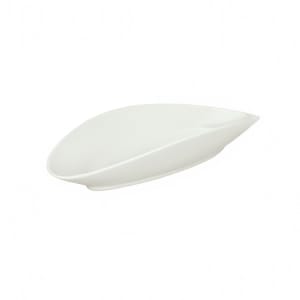 024-9392630 11-7/8" x 5 3/8" Oval Grace Platter - Porcelain, Continental White