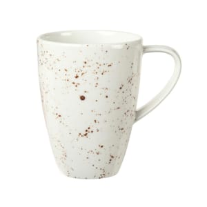 024-938563070255 10 oz Mug w/ Handle - Porcelain, Pottery Unique, White