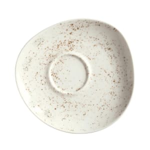024-938691870255 6 1/8" Round Saucer - Porcelain, Pottery Unique, White