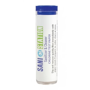 094-CTS Chlorine Test Strips w/ Color Coded Test Chart