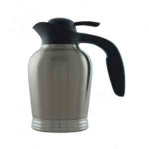 482-1000007000 1 liter Vacuum Carafe w/ No Drip Lip, Stainless Insulation