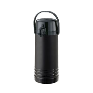 482-ECA22PBLMAT 2 1/5 Liter Push Button Airpot, Glass Liner, Matte Black