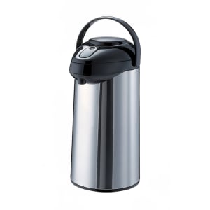 482-SSA250 2 1/2 Liter Push Button Airpot, Stainless Steel Liner