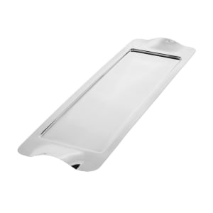 482-SM41 Rectangular Tray w/ Contoured Handles, 20 1/2" x 6 1/2", Stainless, Mirror Finish