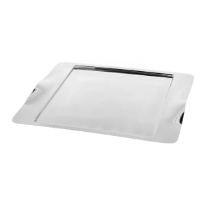 482-SM43 Rectangular Tray w/ Contoured Handles, 16 1/2 x 13 1/2", Stainless, Mirror Finish