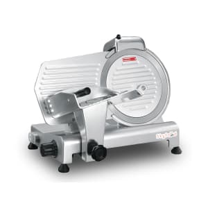 Skyfood 220E Manual Meat Slicer w/ 9&quot; Blade, Belt Driven, Aluminum, 1/4 hp