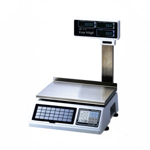 248-PC100PV 60 lb Dual Range Electronic Price Computing Scale w/ Elevated LCD