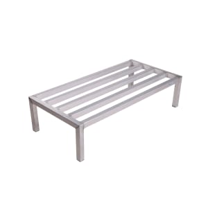 145-DASQ41224 48" Stationary Dunnage Rack w/ 1500-lb Capacity, Aluminum