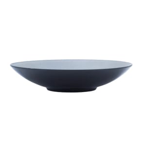 106-5302655 8 7/10" Round Canvas Deep Coupe Plate - Porcelain, Fog