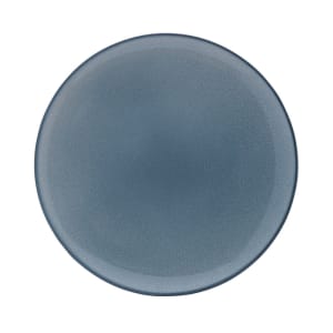106-5302662 8 1/2" Round Canvas Coupe Plate - Porcelain, Fog