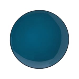 106-5302677 8 1/2" Round Canvas Coupe Plate - Porcelain, Hunt Club