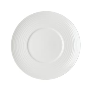106-5312413 11" Round Callisto Plate - Bone China, White