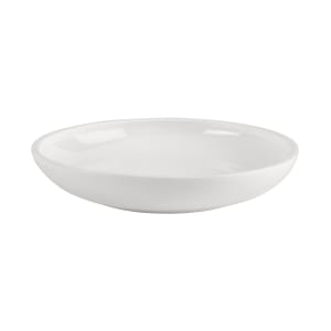 106-5312742 10" Round Gordon Deep Plate - Bone China, White