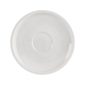 106-5312749 6 3/10" Round Gordon Saucer - Bone China, White