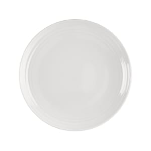 106-5313795 8 3/4" Round Terrace Coupe Plate - Bone China, White