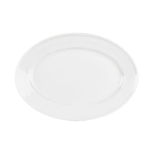 106-5315101 14 3/5" x 10 1/5" Oval Specials Platter - Porcelain, White