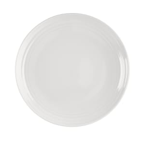106-5313793 11 1/4" Round Terrace Coupe Plate - Bone China, White