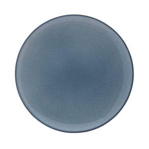 106-5302685 8 1/2" Round Canvas Coupe Plate - Porcelain, Still Water