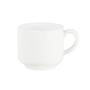 106-5315884 3 oz Gordon Espresso Cup - Bone China, White