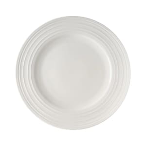 106-5308889 9" Round Melinda Plate - Bone China, White