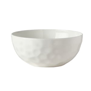 106-5316734 27 oz Round Malet Bowl - Vegan Bone China, White