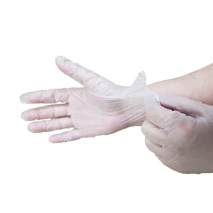 285-PFV200X Disposable Vinyl Gloves - Powder Free, Opaque, X-Large
