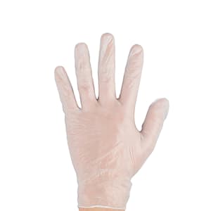 285-VEX104 Disposable Vinyl Gloves - Powdered, Opaque, X-Large