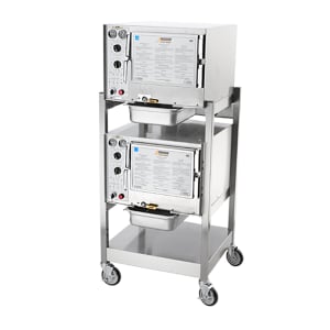 087-S32081D060DBL (6) Pan Convection Steamer - Stand, Holding Capabilty, 208v/1ph