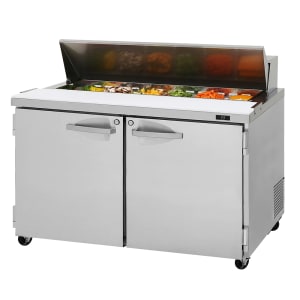 083-PST48N 48 1/4" PRO Series Sandwich/Salad Prep Table w/ Refrigerated Base, 115v