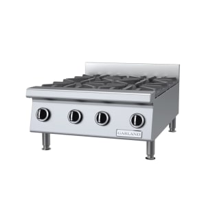 Garland GTOG24-4 24&quot; Gas Hotplate w/ (4) Burners &amp; Manual Controls, Liquid Propane