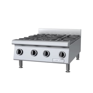 Garland GTOG24-4 24&quot; Gas Hotplate w/ (4) Burners &amp; Manual Controls, Natural Gas