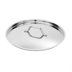 315-4606140 15 3/4" Cover for 8460 60/40A Paella Pan, Stainless Steel