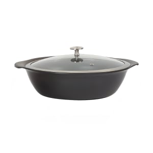 315-8258827 3 qt Casserole Pan w/ Cover - Induction Ready, Aluminum/Ceramic, Titanium