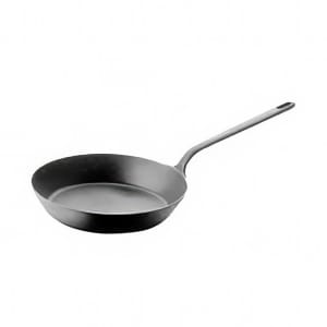 315-84814020 8" Carbon Steel Frying Pan w/ Solid Metal Handle