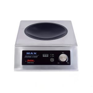 315-SM351WCR8 MAX Induction® Countertop Induction Wok Unit w/ 4 qt Wok Pan, 208 220v/1ph