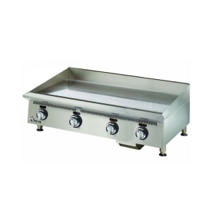 062-848MANG 48" Gas Griddle w/ Manual Controls - 1" Steel Plate, Natural Gas