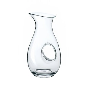 706-4910Q001 50 1/3 oz Handled Carafe - Crystal, Clear