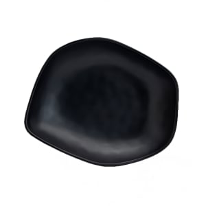 706-7000DD004 2 1/2 qt Oval Melamine  Salad Bowl, Marisol Black