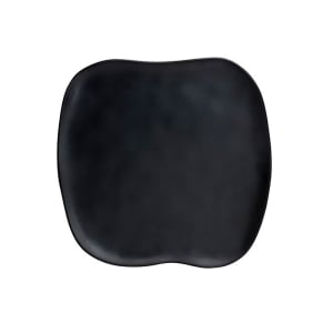 706-7000DD008 15" Square Delfin Platter - Melamine, Marisol Black
