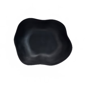 706-7000DD005 6 3/4 qt Oval Melamine  Salad Bowl, Marisol Black