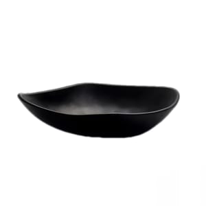 706-7000DD012 1 3/4 qt Irregular Melamine Serving Bowl, Marisol Black