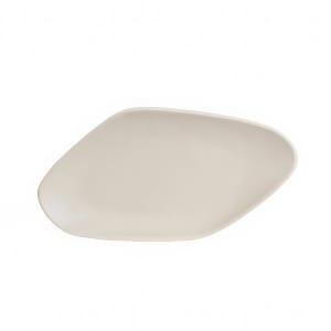 706-7002DD010 15" x 8" Oval Delfin Platter - Melamine, Marisol Sandshell