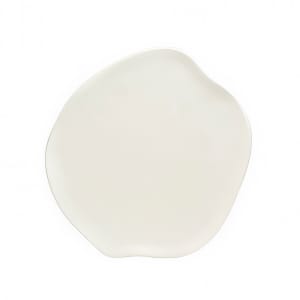 706-7002DD007 14" Round Delfin Cheese Platter - Melamine, Marisol Sandshell