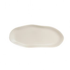 706-7002DD015 15" x 6 3/8" Oval Delfin Slider Tray -Melamine, Marisol Sandshell