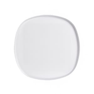 706-7041DD214 10 1/2" Square Delfin Retro Tray - Melamine, White