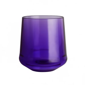 706-7043DR011 12 oz Summit Stemless Wine Glass, Plastic, Purple