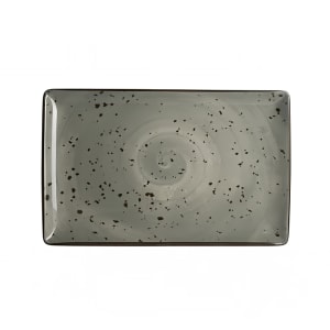 706-7065MM300 12" x 7 1/2" Rectangular Creations Tray - Melamine, Urban Smoke